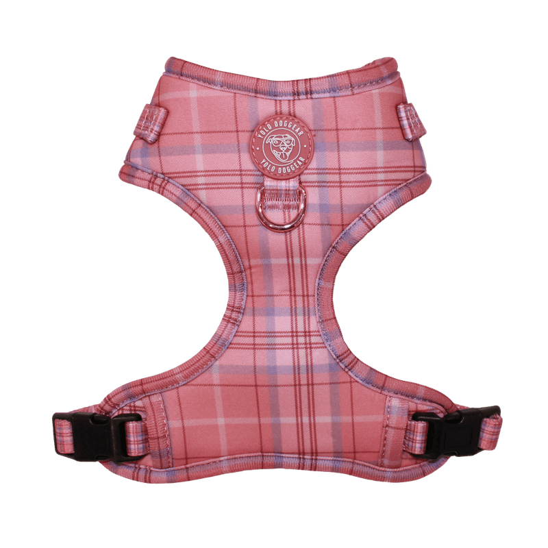 MYK HUNDESELE - ROSA TARTAN