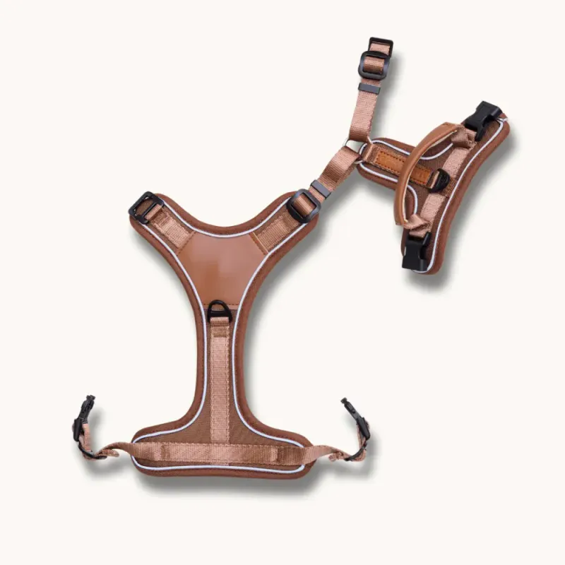 TARRAIN TRAILS PRO HUNDESELE -  Caramel