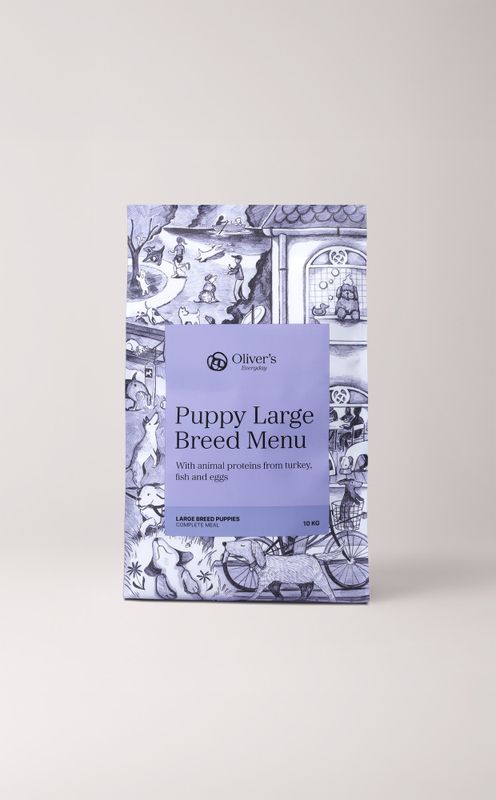 EVERYDAY PUPPY LARGE BREED MENU, 10kg